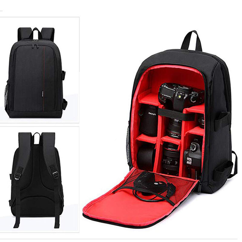 camera bag with tripod holder